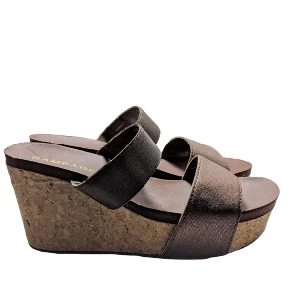 Rampage Shoes Rampage Julian Two Straps Fabric Upper Slipon